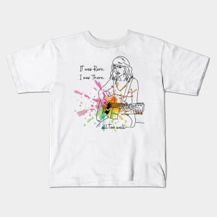 Taylor's Version -  It was rare I Was There Kids T-Shirt